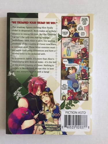 New Alice in the Country of Clover Cheshire Cat Waltz Paperback Anime Book - Picture 4 of 5