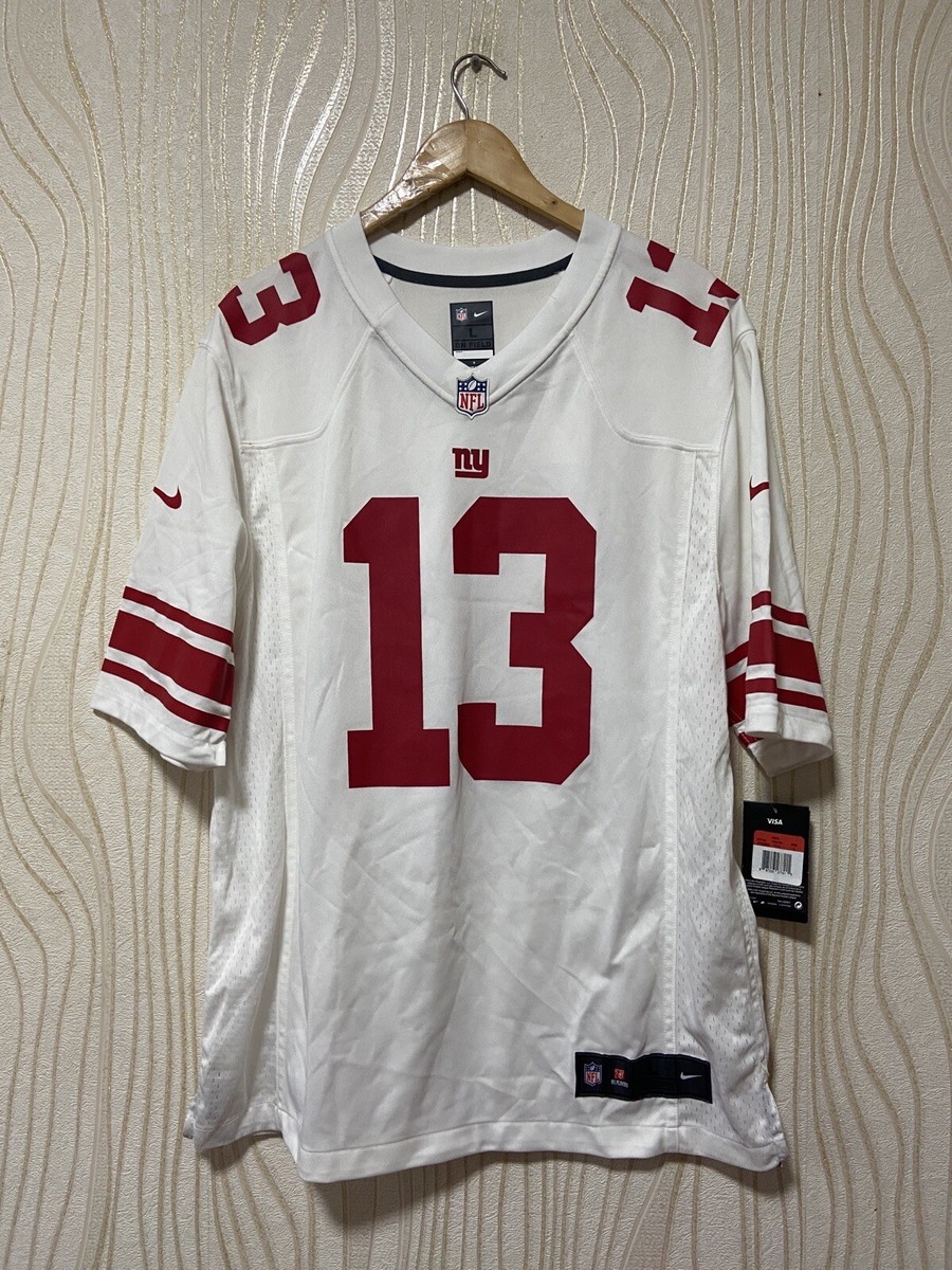 NEW YORK GIANTS NFL SHIRT JERSEY NIKE 479494-100 sz L MEN | eBay