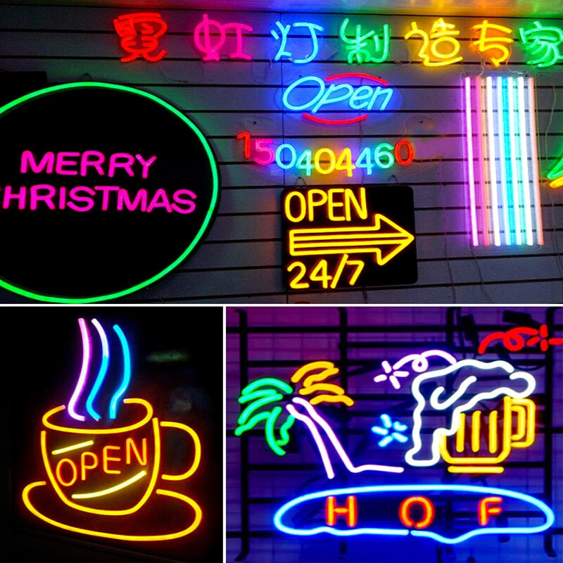 33ft DC12V LED Neon Rope Lights Strip Waterproof for Home Bar Sign Decor Outdoor - Image 3 of 4