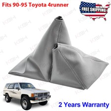 Fits 90 91 92-95 Toyota 4runner Pickup 4x4 Manual Shift Boot Cover Shifter Gray