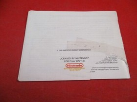 Thundercade (Nintendo Entertainment System, 1989) NES Near Complete w/Box manual