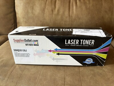 HP Q2612A 12A TONER CARTRIDGE NEW SEALED  LASERJET 1010, 3015, m1319 MF4350D