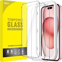 Schutzfolie Iphone 15 6,1 Zoll Panzer Displayschutz Hd Klar 3 Stk