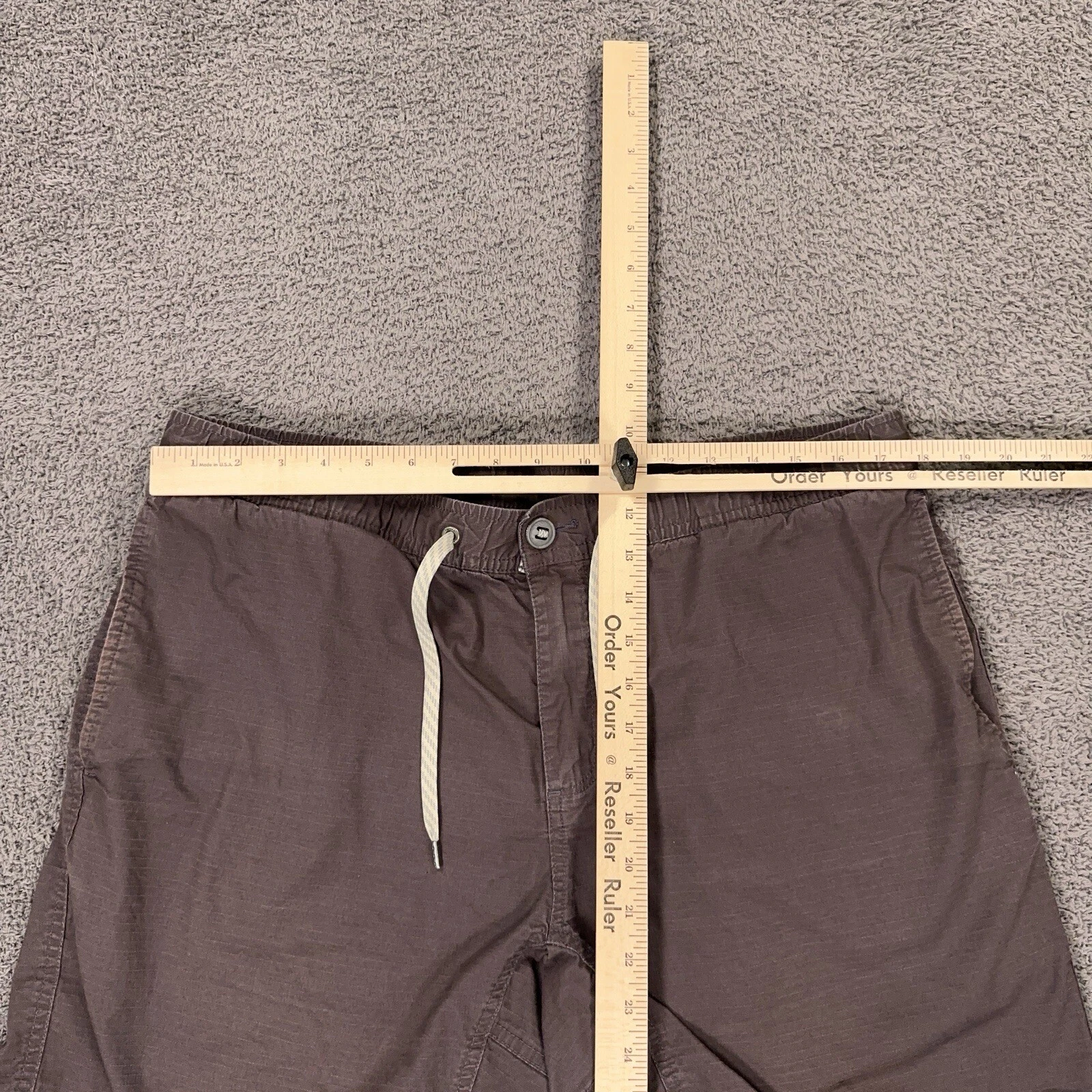 vuori ripstop drawstring hiking outdoor shorts