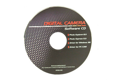 Software CD Digital Camera Photo Explorer 8.0 Photo Express 5.0 (12012305)