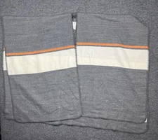 NWT Free People Shawl Wrap Cover UP Blanket Soft Gray White Oversized One Size