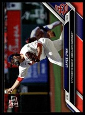 2024 Topps Now 365 Lance Lynn St. Louis Cardinals 1000 Strikeouts Ks Red 08/10