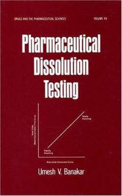 Pharmaceutical Dissolution Testing, Hardcover by Banakar, Umesh V., Brand New...