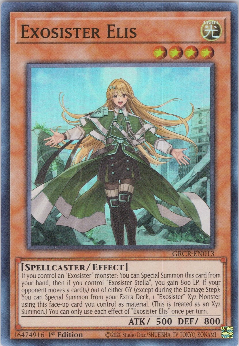 Exosister Elis NM (#2) GRCR 1st The Grand Creators Yugioh | eBay