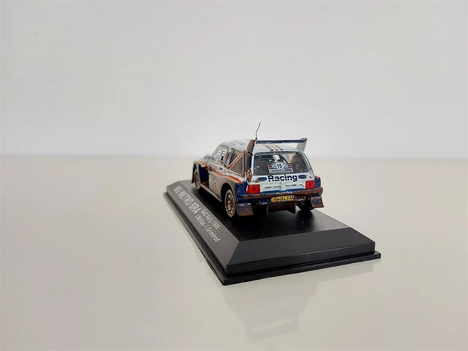 MG Metro 6R4 Rally RAC 1986 J. McRae - 1/43 Artigianale dopo gara! - Immagine 2 di 4