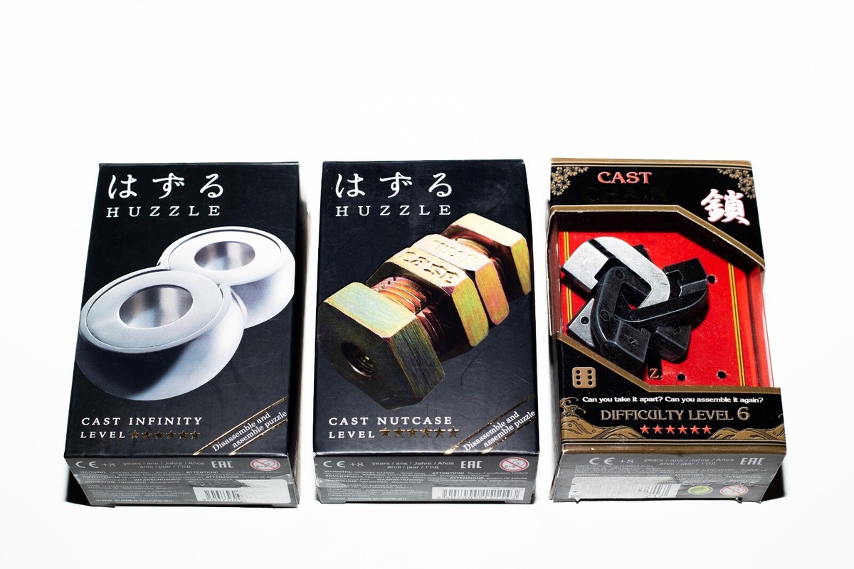 Casse-Tête Huzzle Cast O'Gear - Un jeu Hanayama - Boutique BCD JEUX