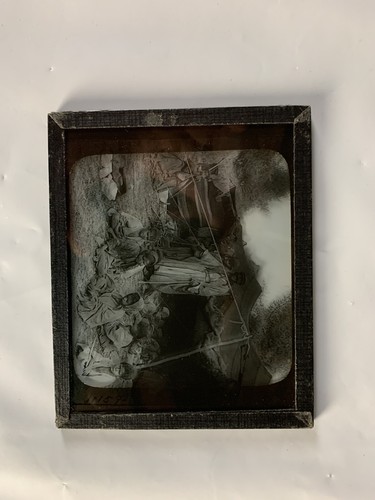ANTIQUE GLASS PHOTO NEGATIVE TENT HOME OF THE BEDOUINS PALESTINE KEYSTONE CO - Picture 3 of 3