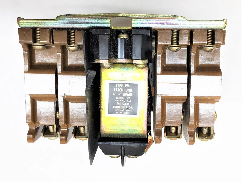 AO SMITH PML Type Relay Bulletin 7305 10A/600VAC 5UH6 USED - Image 3 of 4
