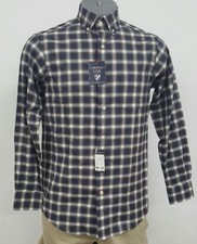 Daniel Cremieux Classics Blue Checkered Button L/S Men's Shirt NWT 79.50 S M