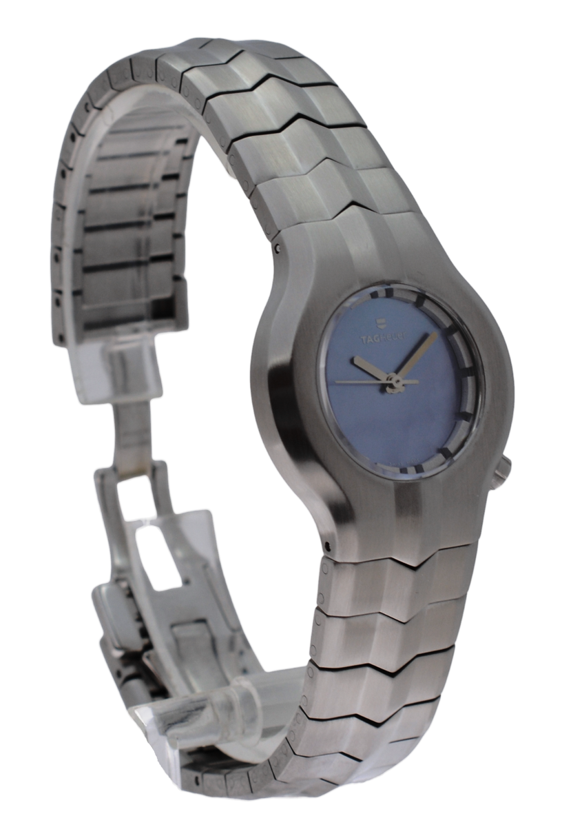 Tag Heuer 29mm Ladies Alter Ego Blue MOP Dial Swiss SS 100M Watch! Ref: WP1312! Tag Heuer Women main image 4