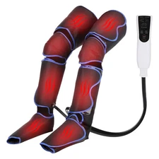 Heater and Leg Circulation ad Relaxation, Massager and Foot Compression, for