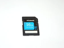 Genuine OEM Polaroid 16GB SDHC Memory Card - Class 10