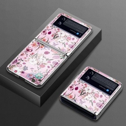 Electroplated Glass Case Cover for Samsung Galaxy Z Flip 3 - Picture 16 of 19