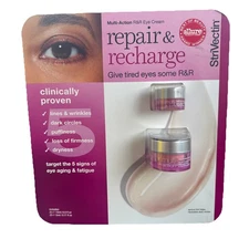 StriVectin Multi-Action R&R Eye Cream 15ml + 5ml Multipack Dark Circles Sealed