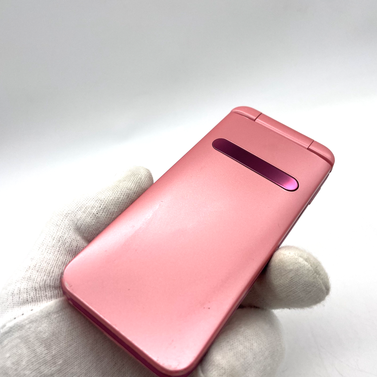 KYOCERA GRATINA KYF37 Pink Unlocked Flip Phone Android SIM Free
