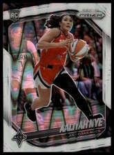 2025 Panini Prizm WNBA #15 Aaliyah Nye White Seismic Prizms