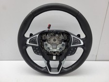 FORD S-MAX MK2 CD539 2016 MULTIFUNCTION LEATHER STEERING WHEEL DS73-3600-ER