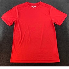 Majestic Coolbase Evolution Tee Red Youth Size Medium Athletic Performance Shirt