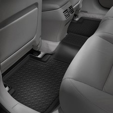 For Toyota Tacoma 95-04 Husky Liners Classic Style 2nd Row Black Floor Liner For Toyota Tacoma 95-04 Husky Liners Classic Style 2nd Row Black Floor Liner