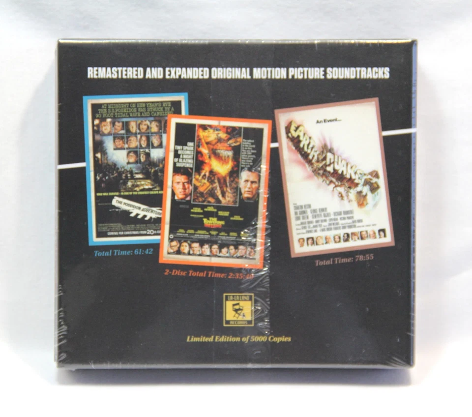DISASTER MOVIE COLLECTION, 4-CD John Williams Soundtrack Box Set, STILL SEALED - Image 2 of 4