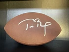 TOM BRADY SIGNED WILSON FOOTBALL w/ COA - HERITAGE Authentication - GOAT Auto