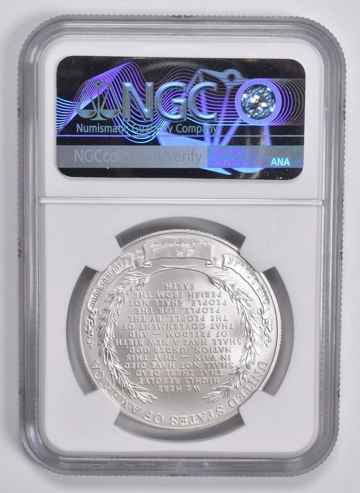 MS70 2009-P Lincoln Commemorative Dollar NGC Brown Label *9821 - Image 2 of 4