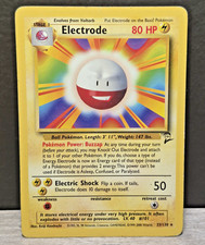 Electrode 25/130 - Base Set 2 Vintage Rare Pokemon Card TCG WoTC on eBay