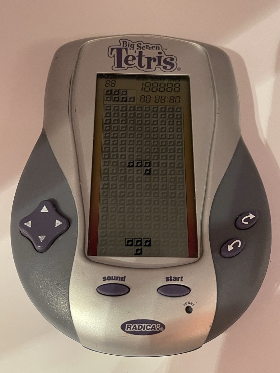 Radica Tetris Big Screen Vintage 2002 Hand Held Electronic Game | eBay