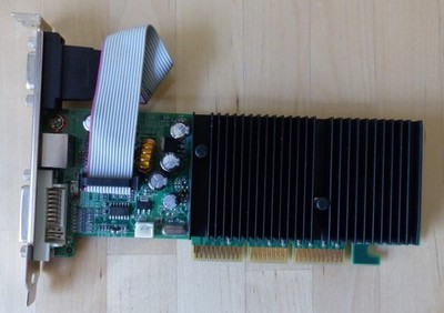 GRAFIKKARTE NVIDIA GEFORCE FX 5200 128MB FX5200 AGP 