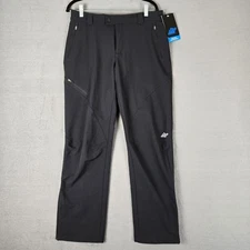 Eastern Mountain Sports Pandora Pants Women's 10 Black Hiking Softshell NWT