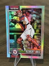 2026 Topps Series 1 Keibert Ruiz #245 Rainbow Foil Washington Nationals