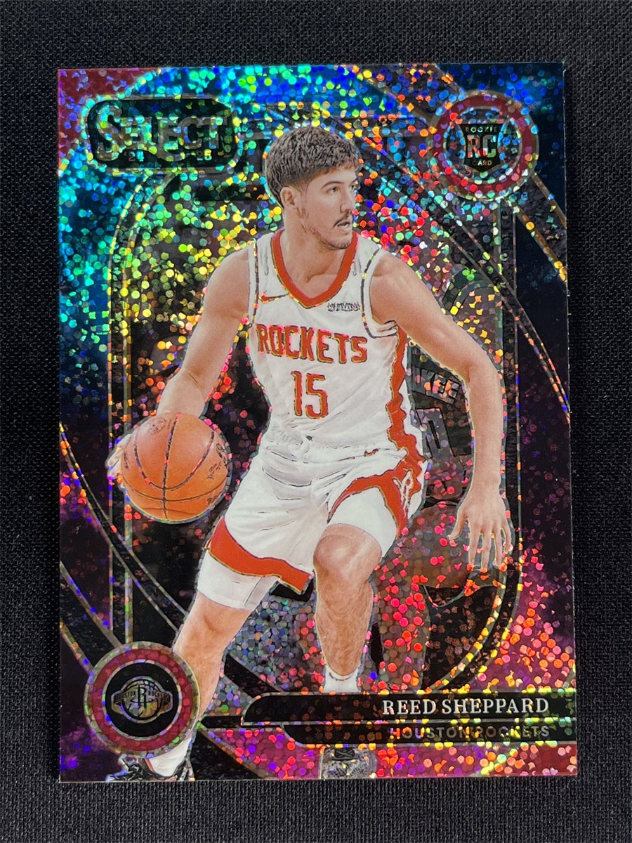 2024-25 Panini Select Reed Sheppard #299 Courtside Cosmic Rookie RC Case Hit SSP