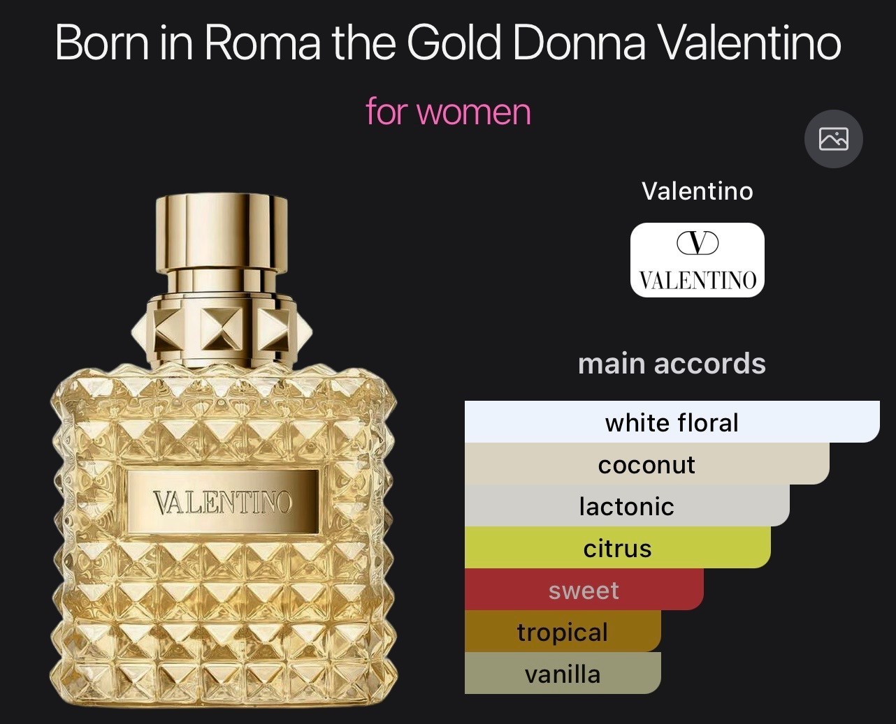 Valentino Donna Born in Roma The Gold EDP Women 3.4oz New in Original Box Sealed thumbnail 3