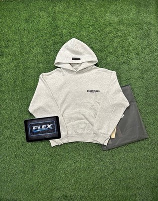 Fear of God Essentials Hoodie Light Oatmeal Size S