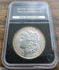 1885-O Silver Morgan Silver Dollar PCS Genuine Uncirculated - Beautiful Toning