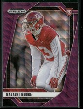 2025 Panini Prizm Draft Picks #4 Malachi Moore Prizms Purple Wave