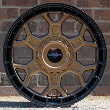 4 X 17" PEUGEOT EXPERT 2016-2026 WOLFRACE BLACK WOLF 1 MATT BRONZE 8J ALLOYS
