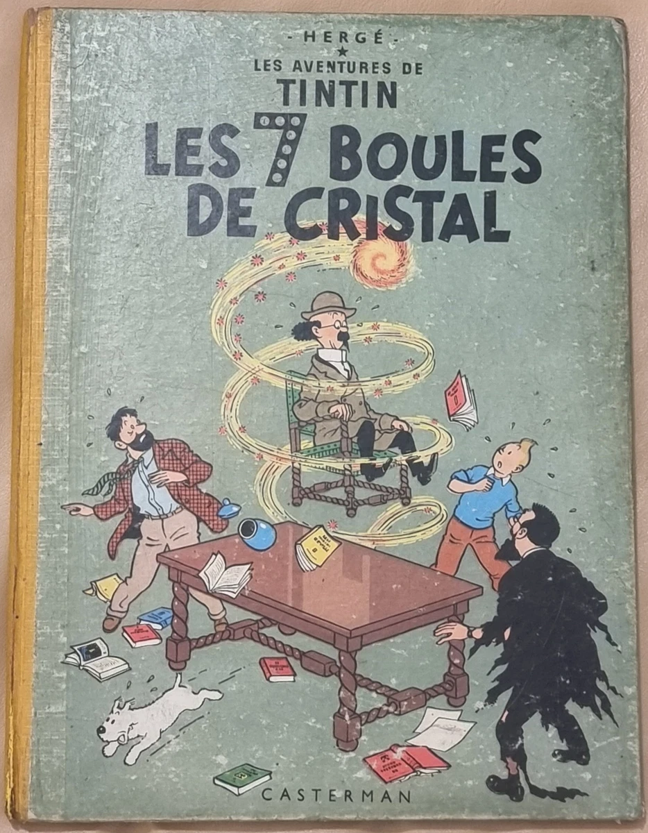 Trio De Sculptures Tintin – Hergé Moulinsart – Les Cigares, Congo, 7 Boules De Cristal – Collector 2006
