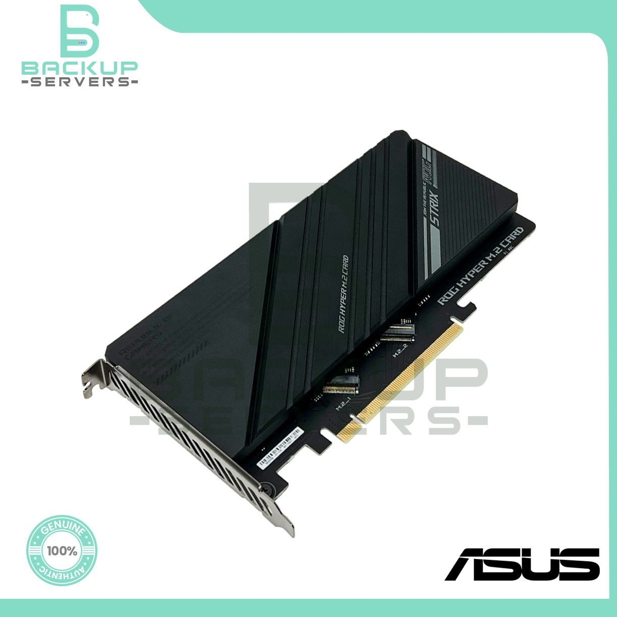 "NEW" ASUS ROG Hyper M.2 PCIe 4.0 NVMe SSD Expansion Card for High-Speed Storage