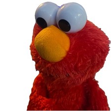 Sesame Street 2016 Hasbro TICKLE ME ELMO 14  Works Great Giggles Talks Vibrates