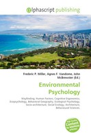Frederic P. Miller (U. A.) | Environmental Psychology | Taschenbuch | Englisch