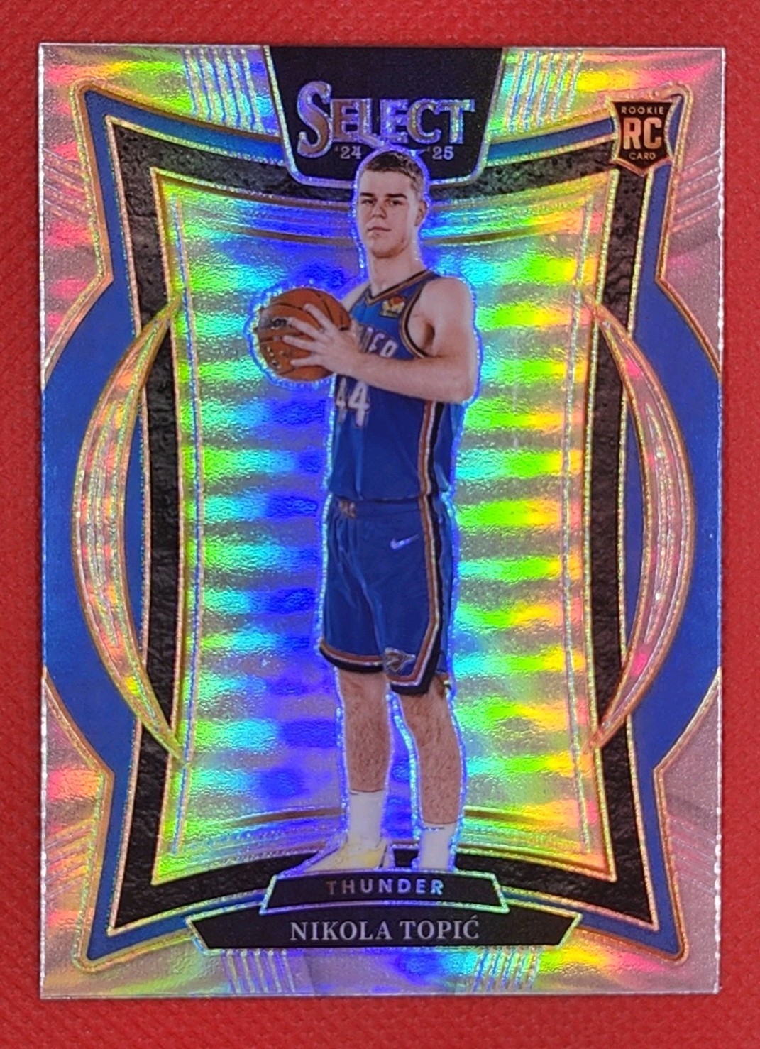 2024-25 Panini Select - Concourse Nikola Topic #89 Silver Prizm (RC)