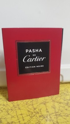 Cartier PASHA EDITION NOIRE Eau De Toilette Parfume Spray Sample .05oz/1.5ml