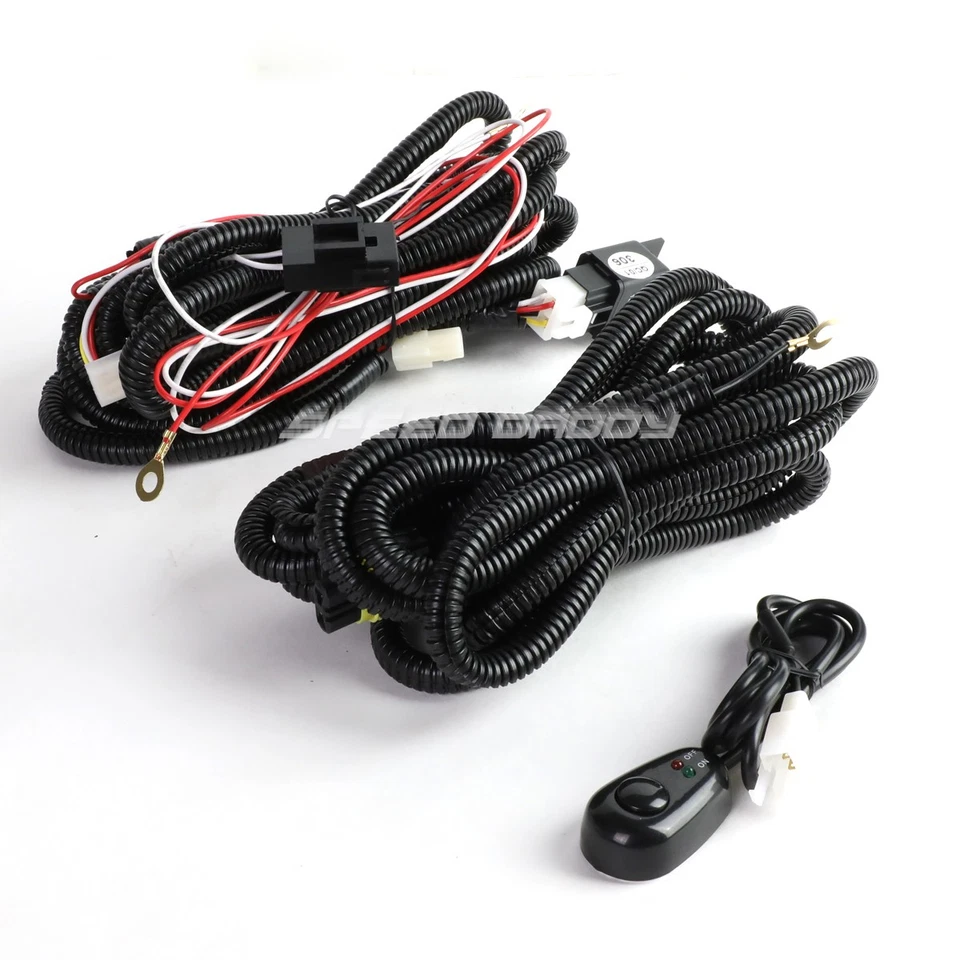 适用于 07-11 丰田 SEQUOIA/-13 TUNDRA 烟熏镜片 BUMPER FOG LIGHT LAMPS 带 SWITCH — 第 4/4 张图片