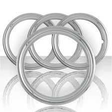 14 Chrome Trim Rings Beauty Bands Glamour Rim Steel Wheels Lug Rims For Chevy